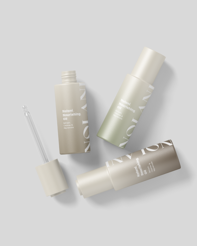 Nolani selfcare branding by Graphicbyindy in Nijmegen, Netherlands