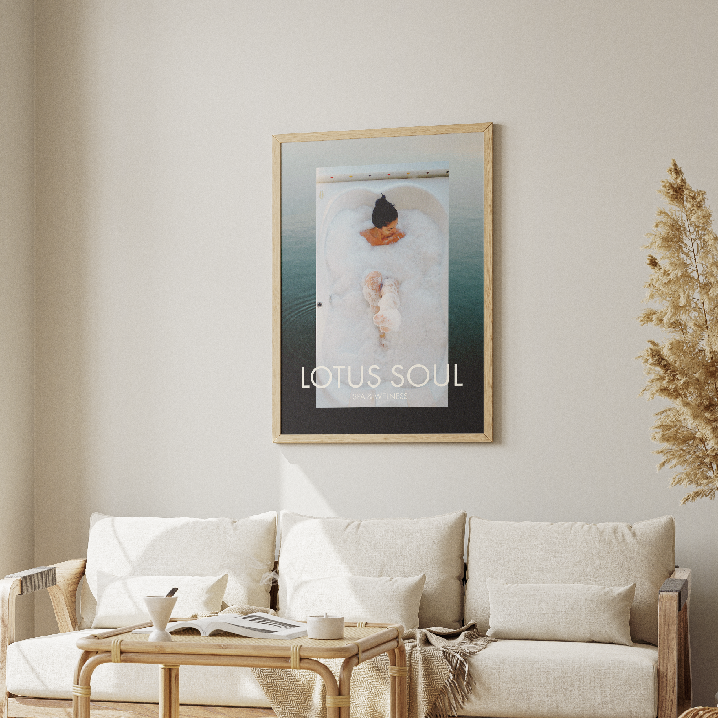 Lotus soul Spa branding by Graphicbyindy in Nijmegen, Netherlands