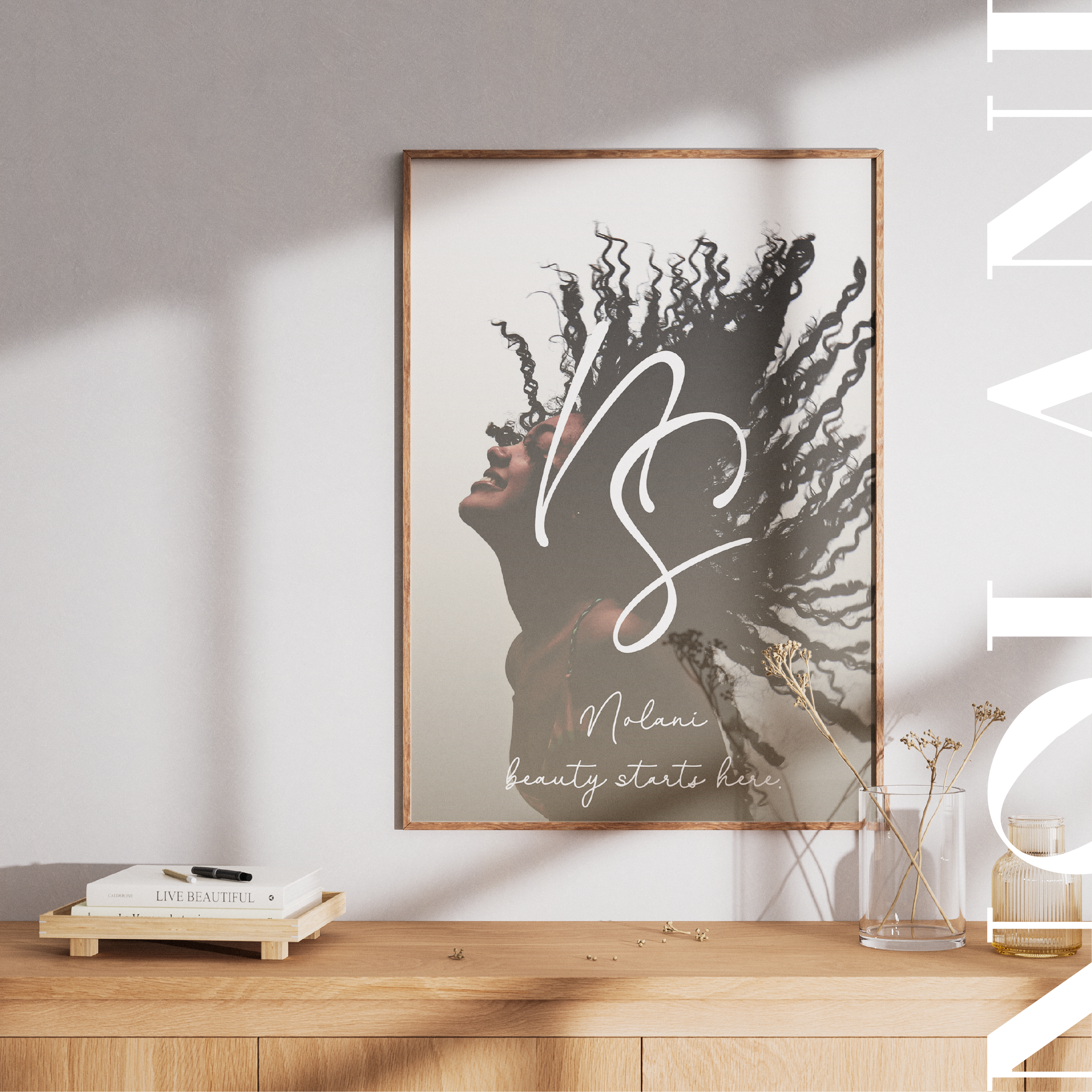 Nolani selfcare branding by Graphicbyindy in Nijmegen, Netherlands