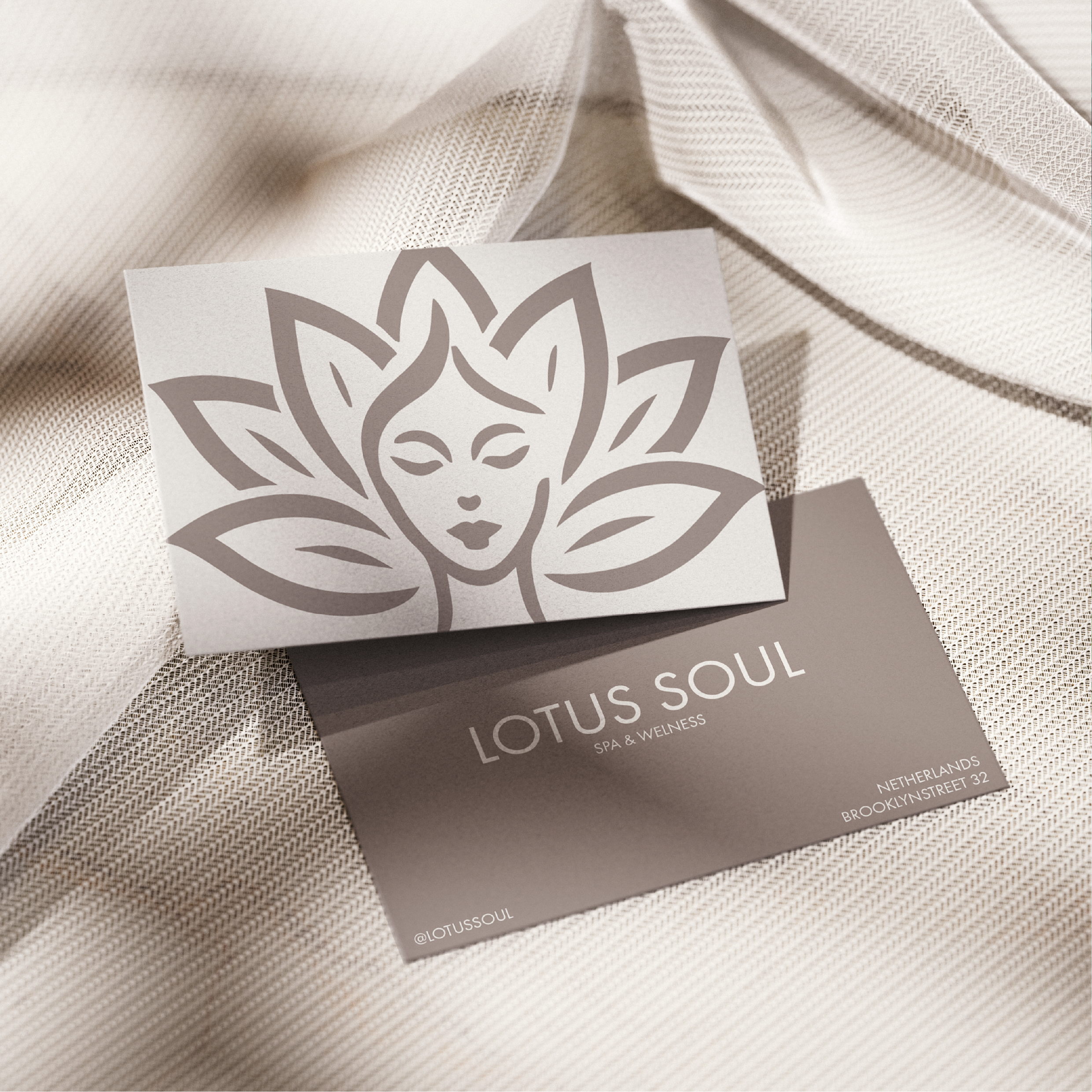 Lotus soul Spa branding by Graphicbyindy in Nijmegen, Netherlands