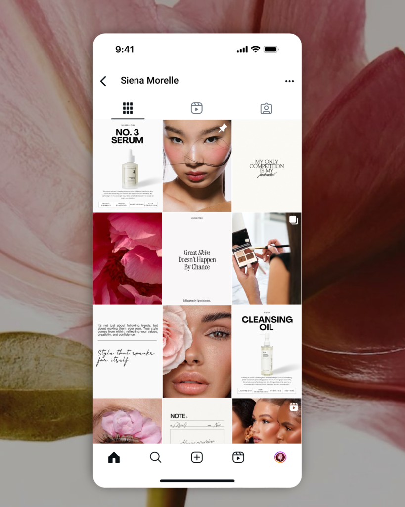 Social media design for a Make up Artist, Made by Graphicbyindy based in Nijmegen, Netherlands