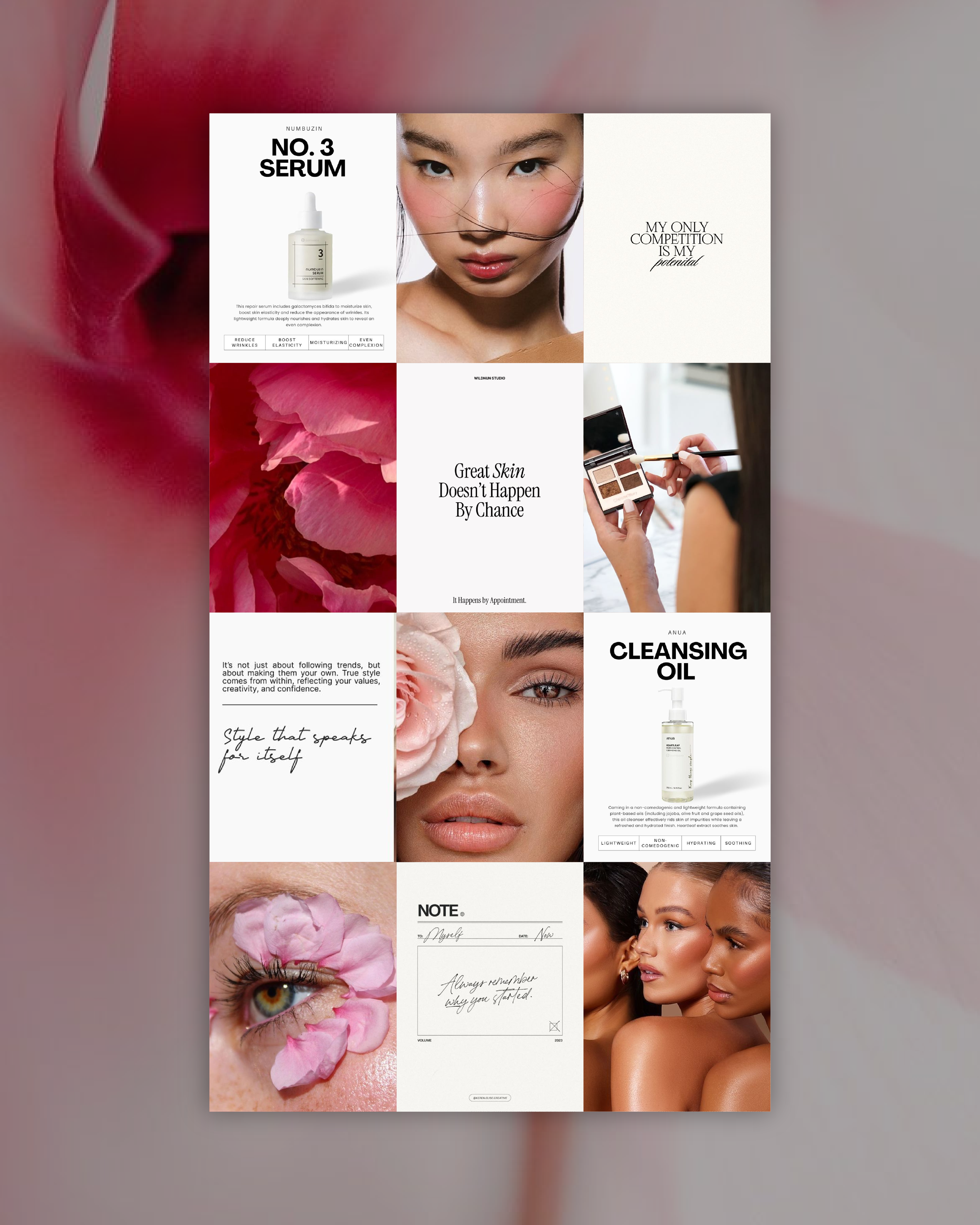 Social media design for a Make up Artist, Made by Graphicbyindy based in Nijmegen, Netherlands
