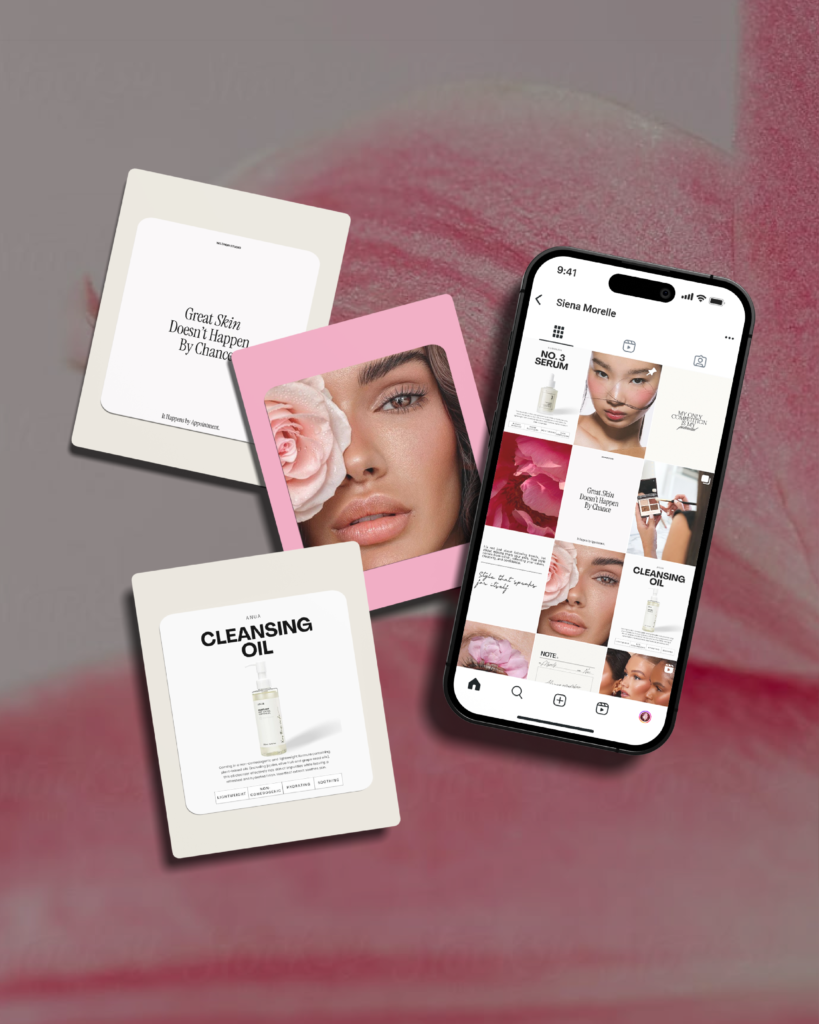 Social media design for a Make up Artist, Made by Graphicbyindy based in Nijmegen, Netherlands