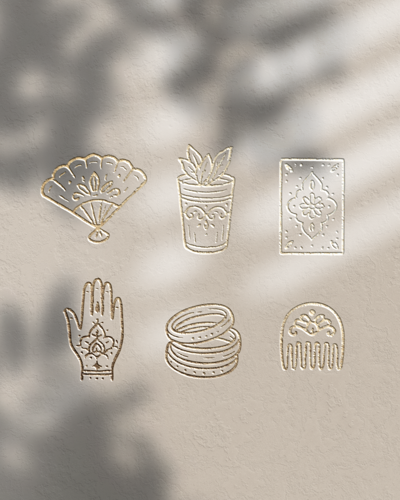 Illustration set graphicbyindy