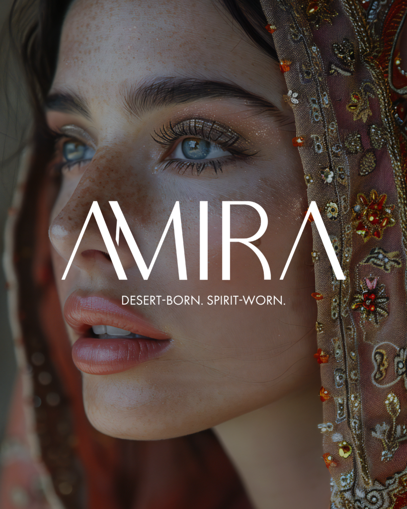 Amira branding webdesign social media graphicbyindy
