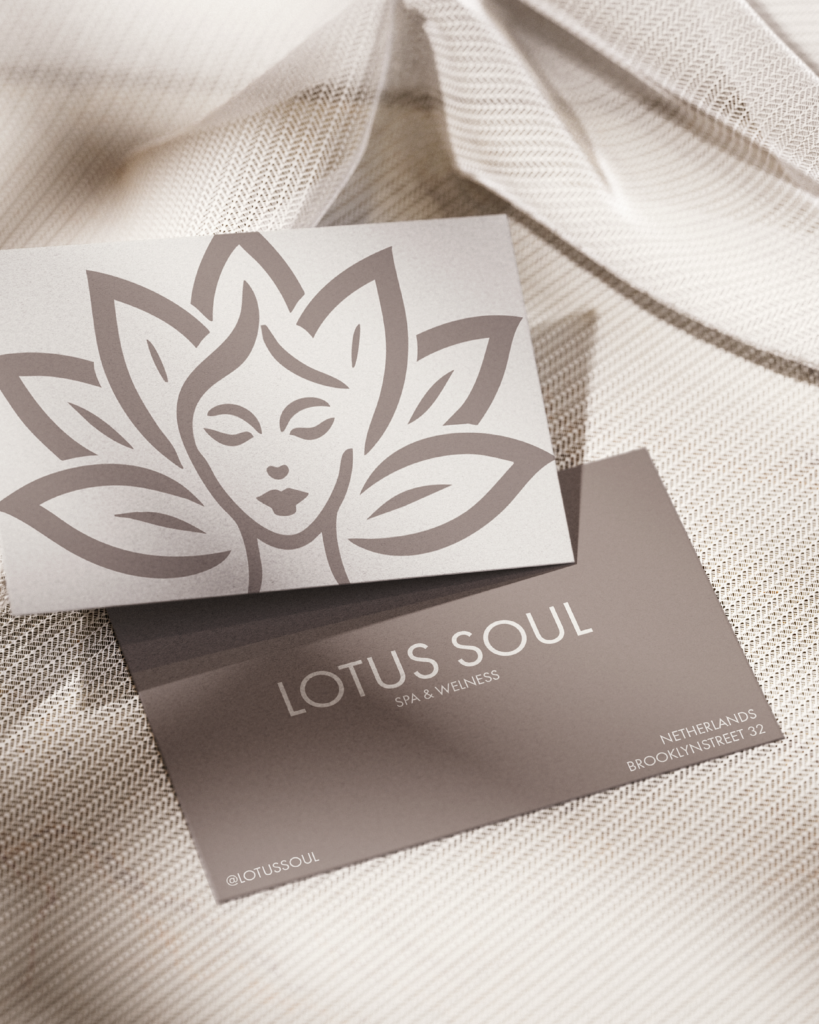 Lotus soul Spa branding by Graphicbyindy in Nijmegen, Netherlands
